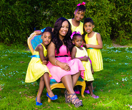 Spring Family Portrait with Kimyetta Barron Photography